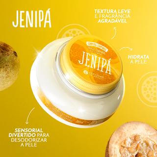 Souflé Hidratante Desodorante Corporal Jenipá 200ml